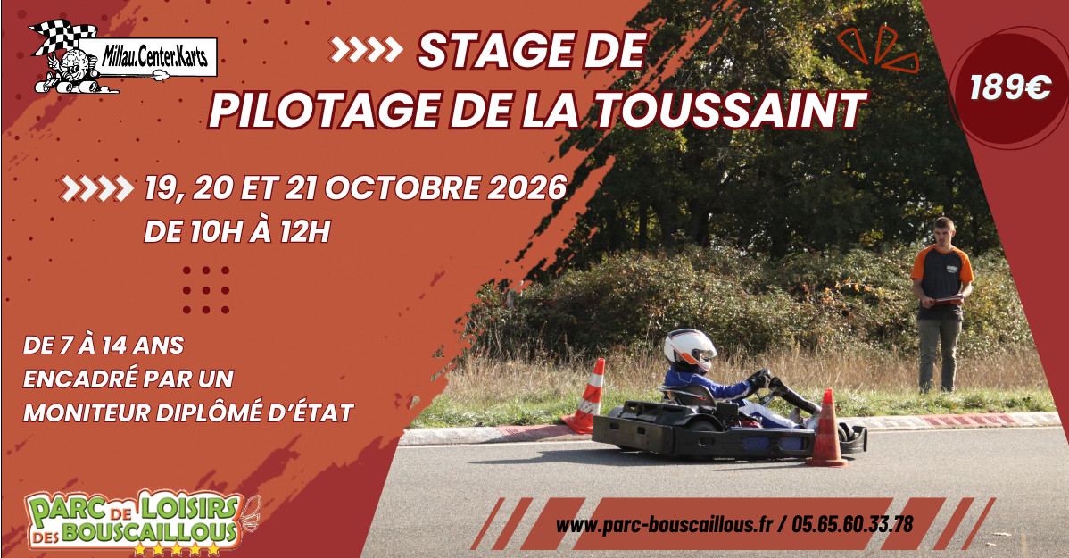 stage pilotage karting