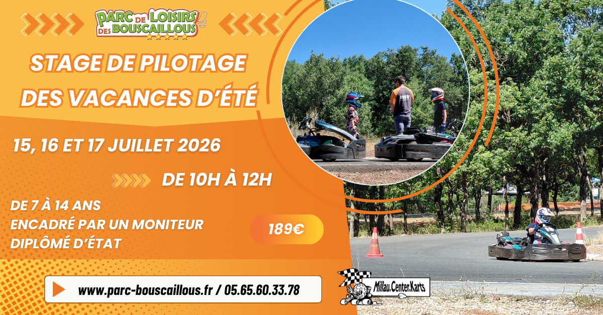 karting session juillet 2026