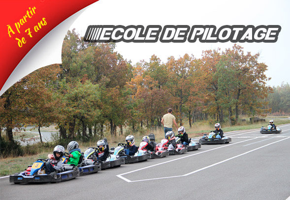 Ecole de pilotage karting à Millau aveyron