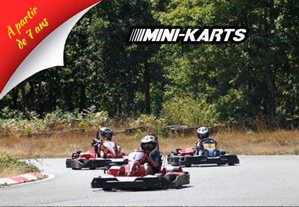 Mini-karts à Millau en aveyron à partir de 7 ans