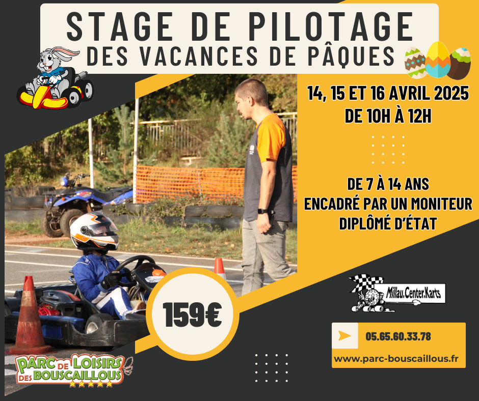 Stage pilotage karting