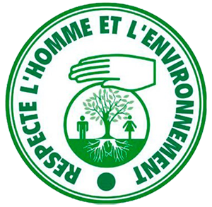 Logo respect de la qualité de l'environnement par l'homme